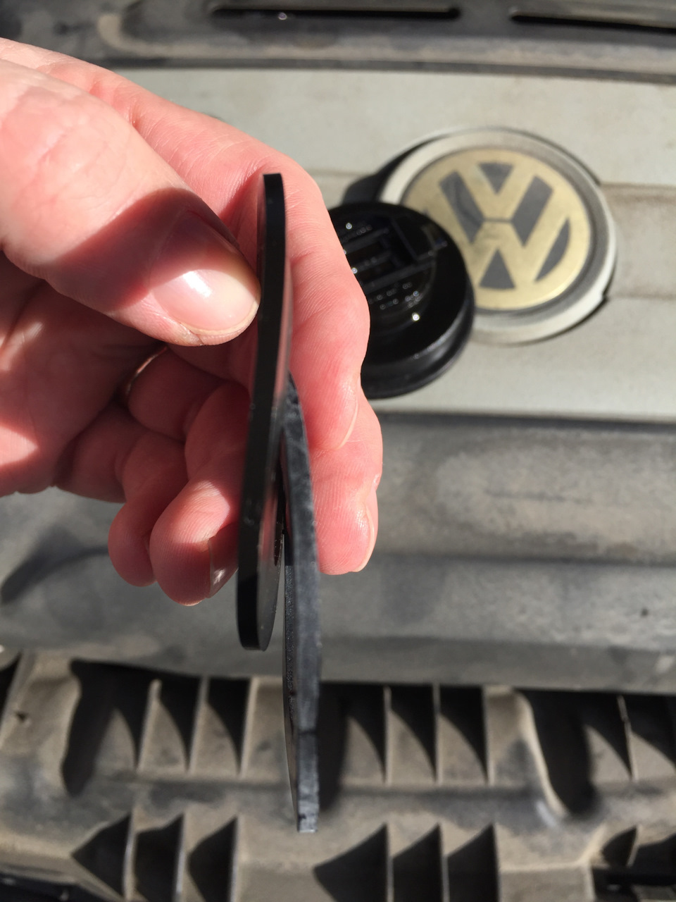 Старое и новое кольцо — Volkswagen Passat B6