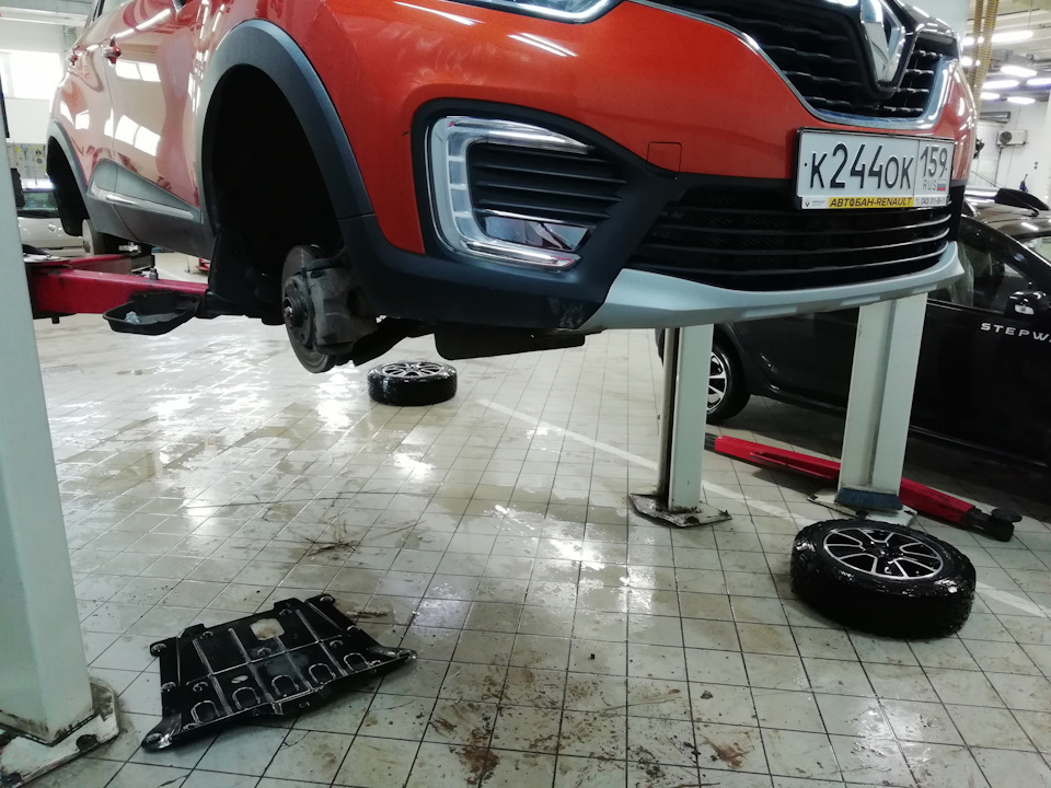 Чистые колесики и защита — Renault Kaptur (2016)