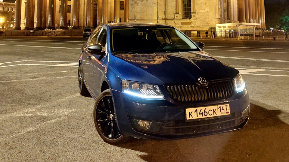 Skoda Octavia "Синий Трактор"