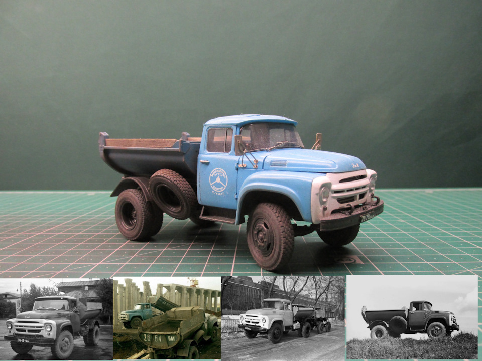 ЗИЛ-ММЗ-555 от Звезды (1/43) — Сообщество «Масштабные Модели» на
