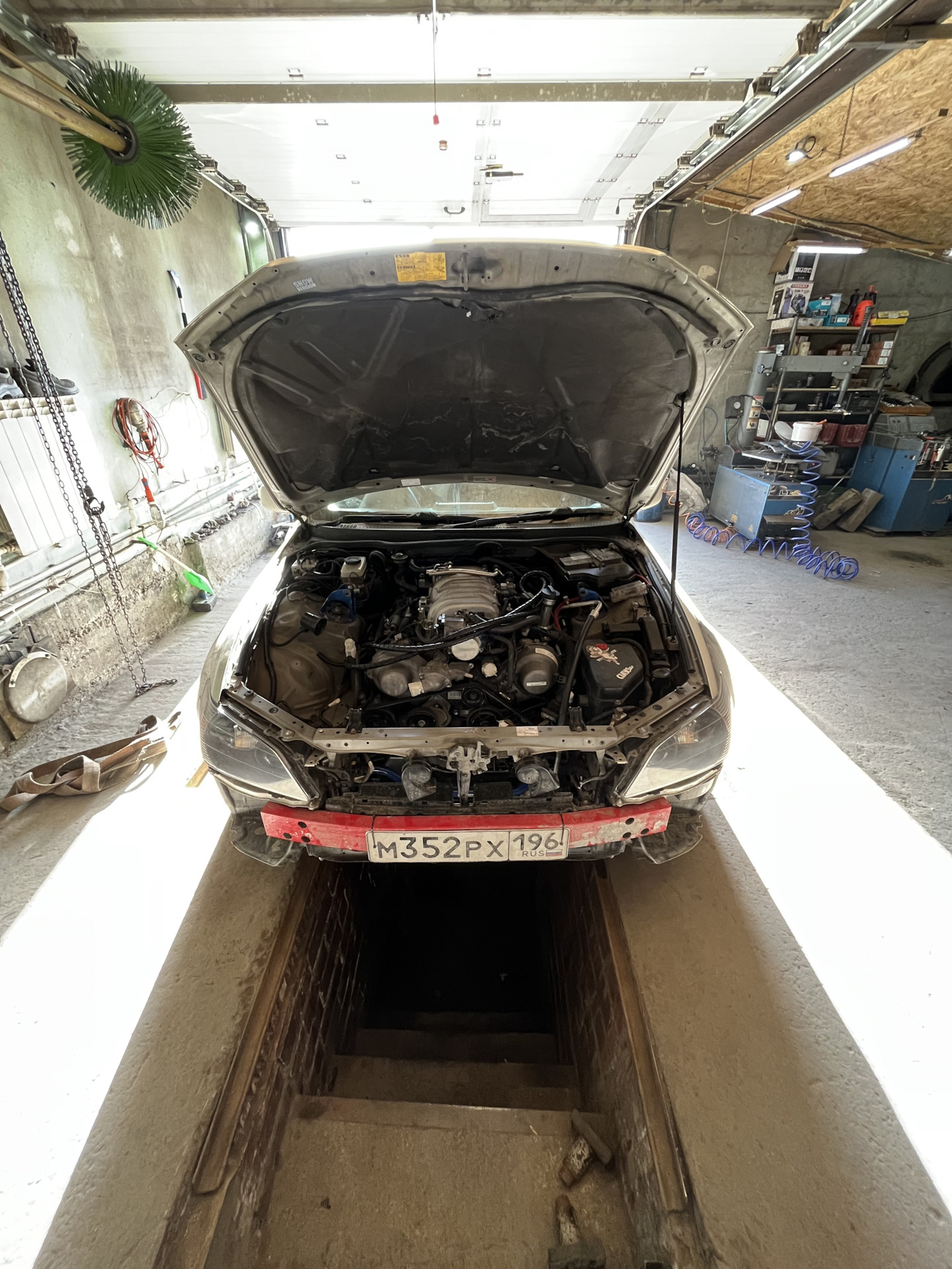 SWAP 3UZ FE. Первый запуск — Toyota Altezza бензин, 2 л, 2000 года ...