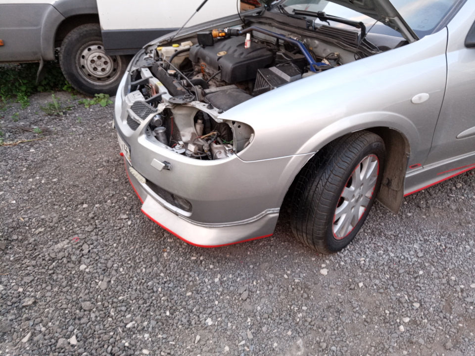 Покрасил и сверху лаком покрыл… — Nissan Almera II (N16)