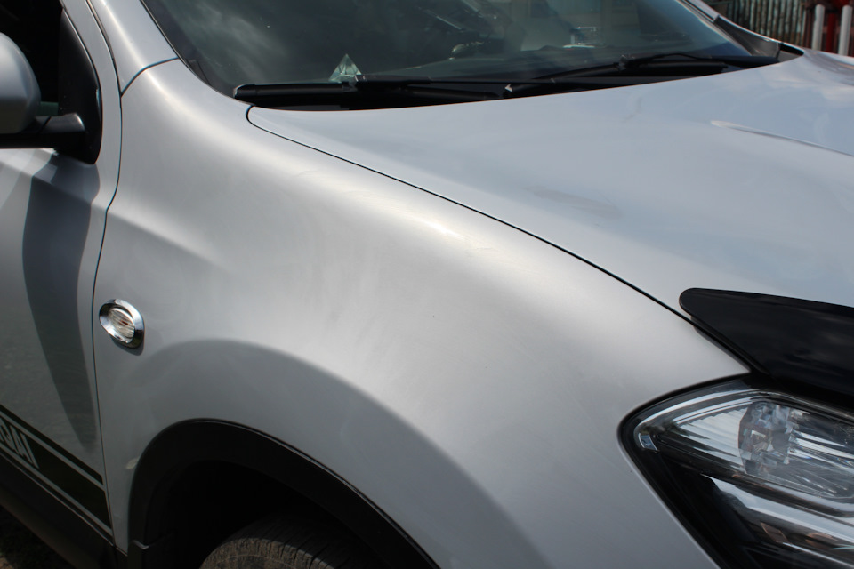 потом крылья и бока — Nissan Qashqai (1G)
