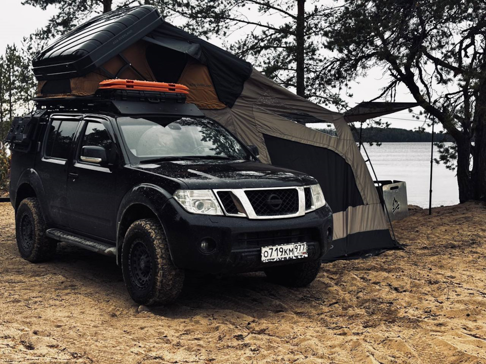 Челмужская коса — Nissan Pathfinder (3G)