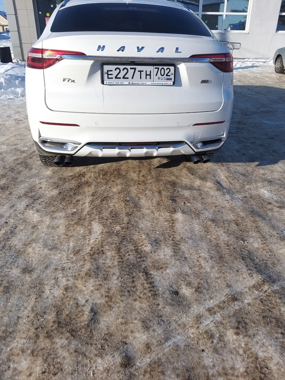 Вот как то так)) — Haval F7x (1G)