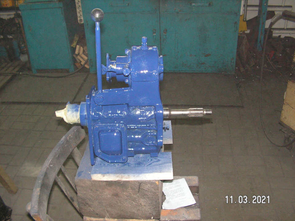 Photo from the logbook Самодельный минитрактор