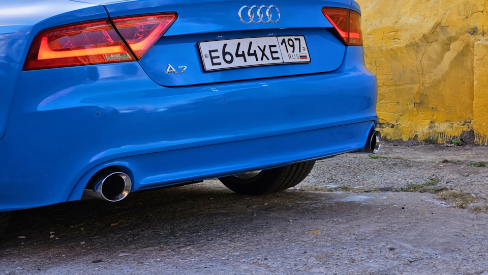 Фото в бортжурнале Audi A7 Sportback (1G)
