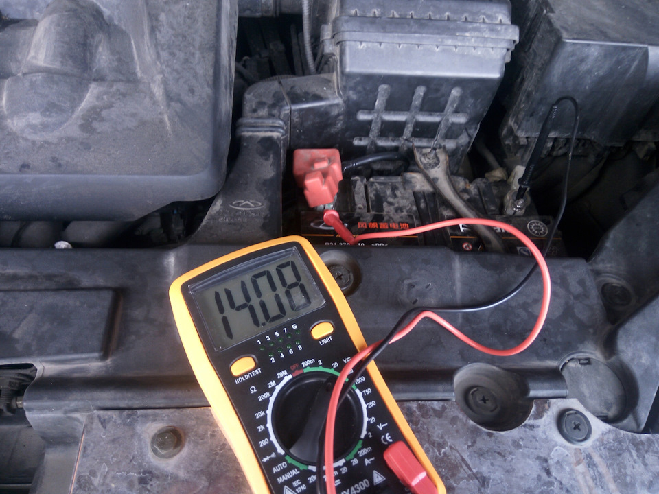 Photo from the logbook Chery Tiggo 1
