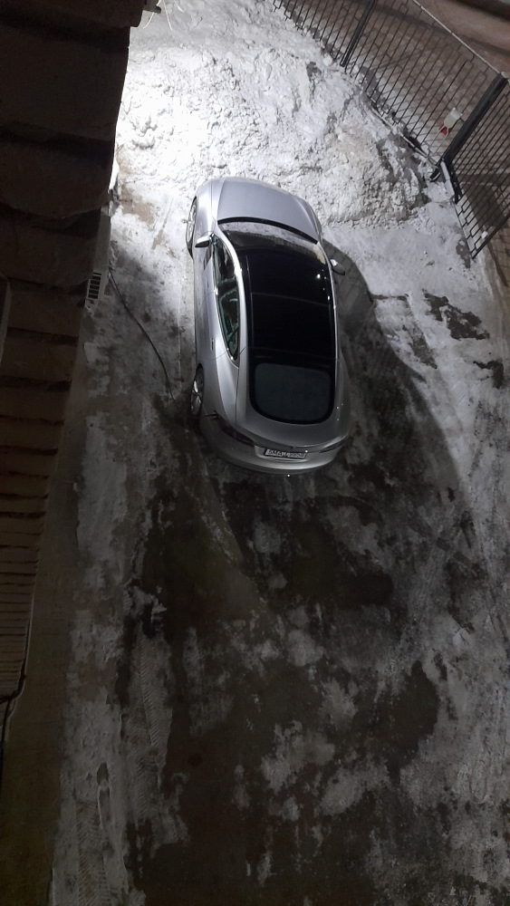 Ночевка — Tesla Model S