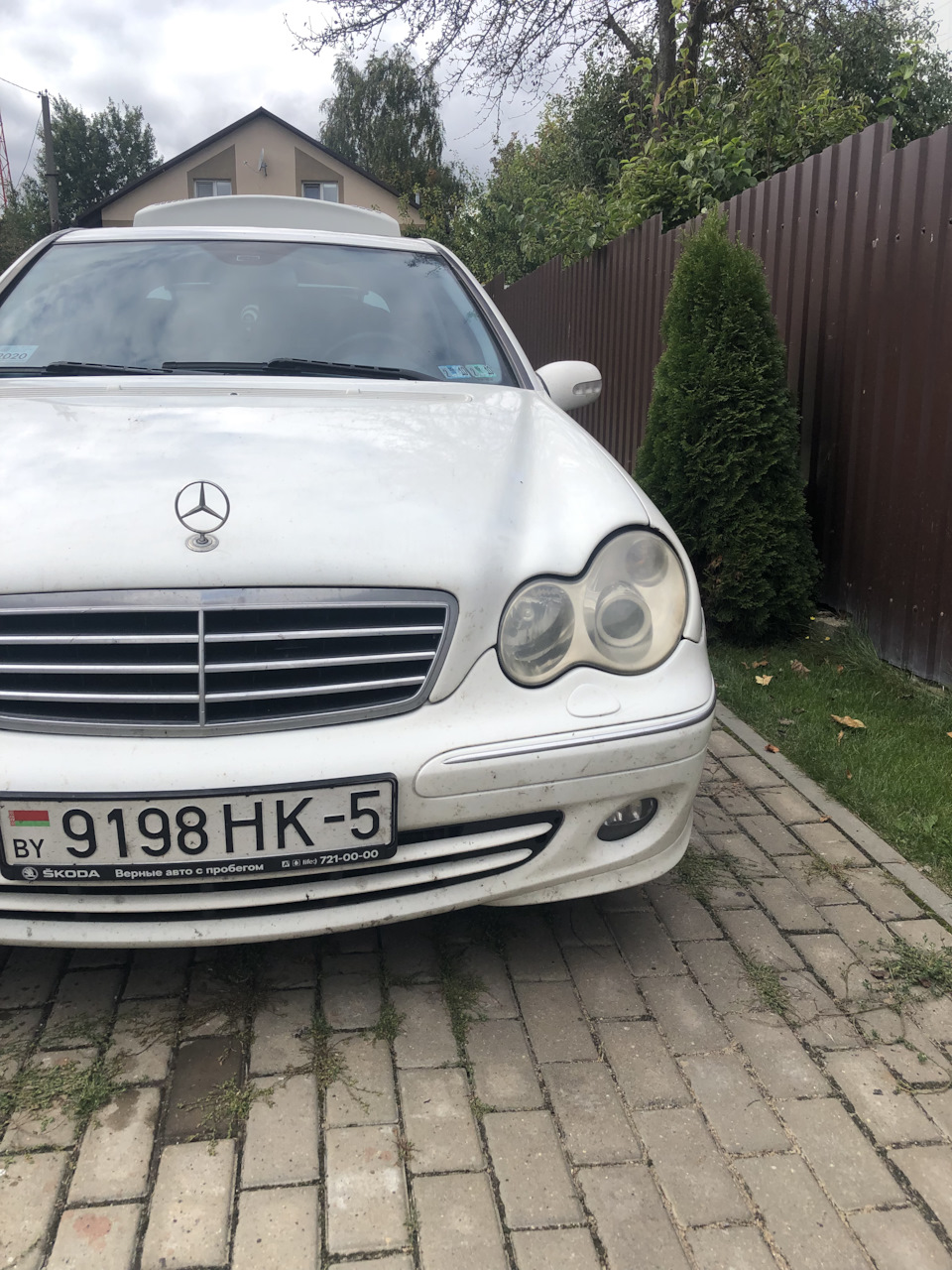 Фото в бортжурнале Mercedes-Benz C-Class (W203)