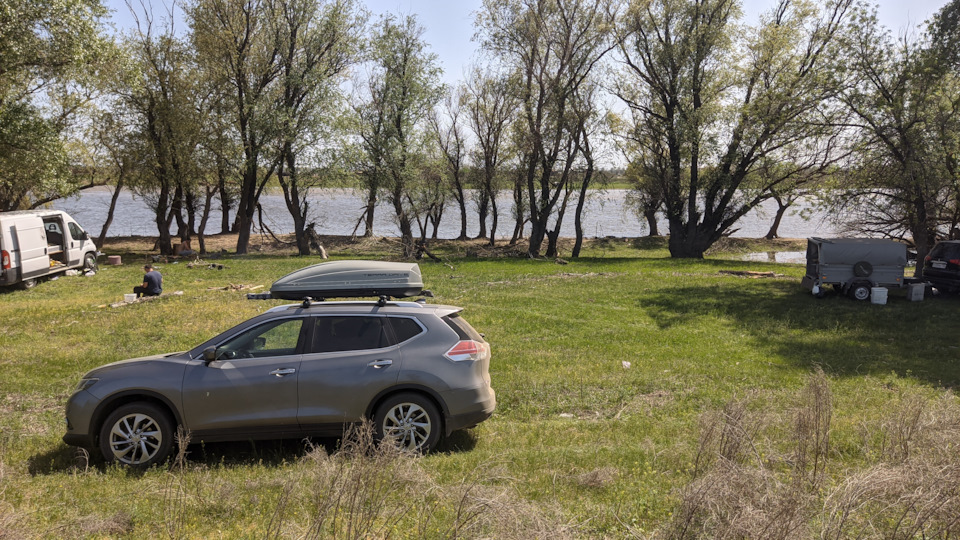 Добрались до реки, ищем место… — Nissan X-Trail III (t32)