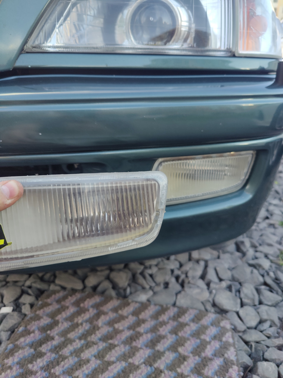 До/после — Toyota Corona Premio (T210)