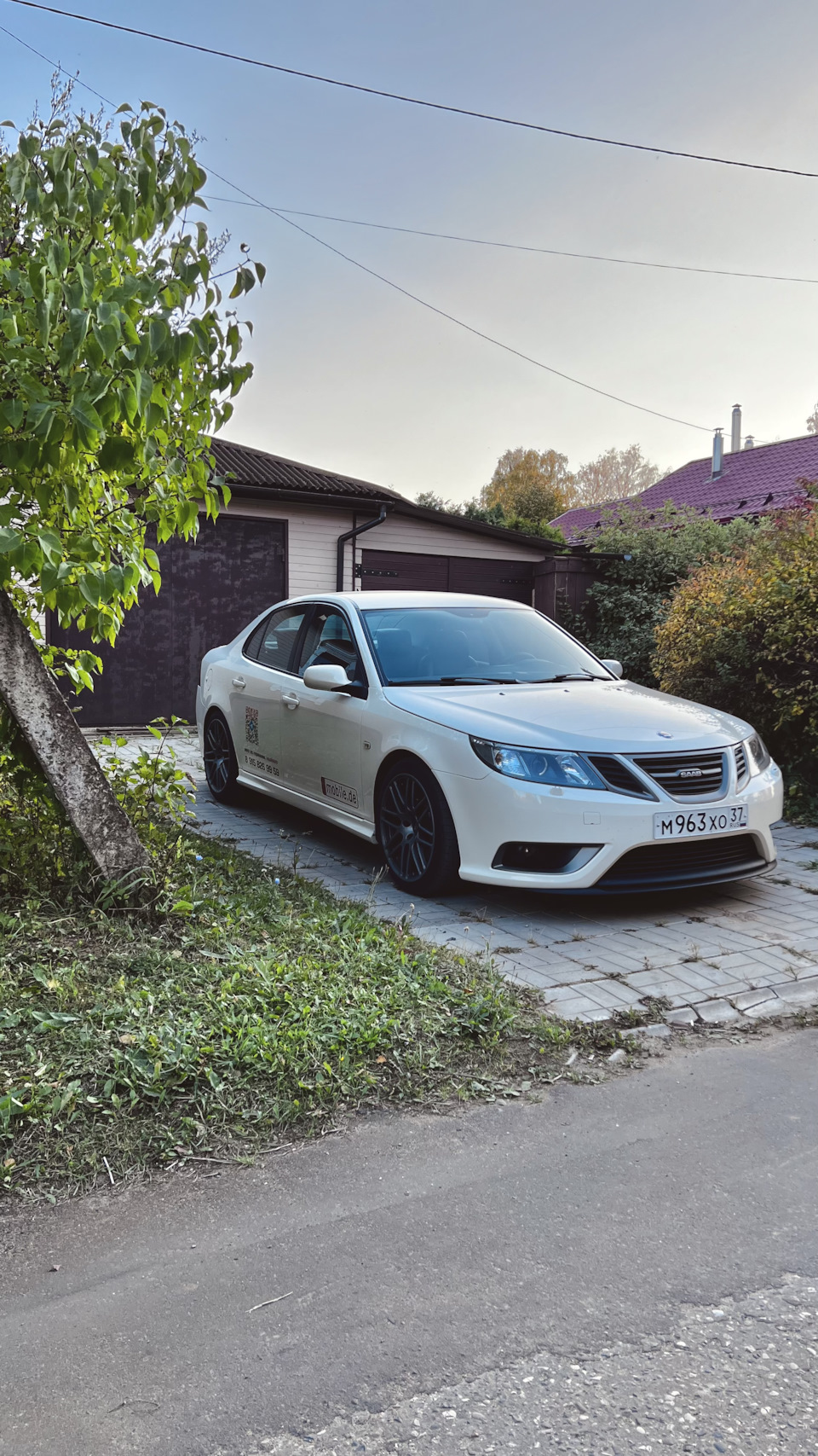 Плёс. — Saab 9-3 (2G)