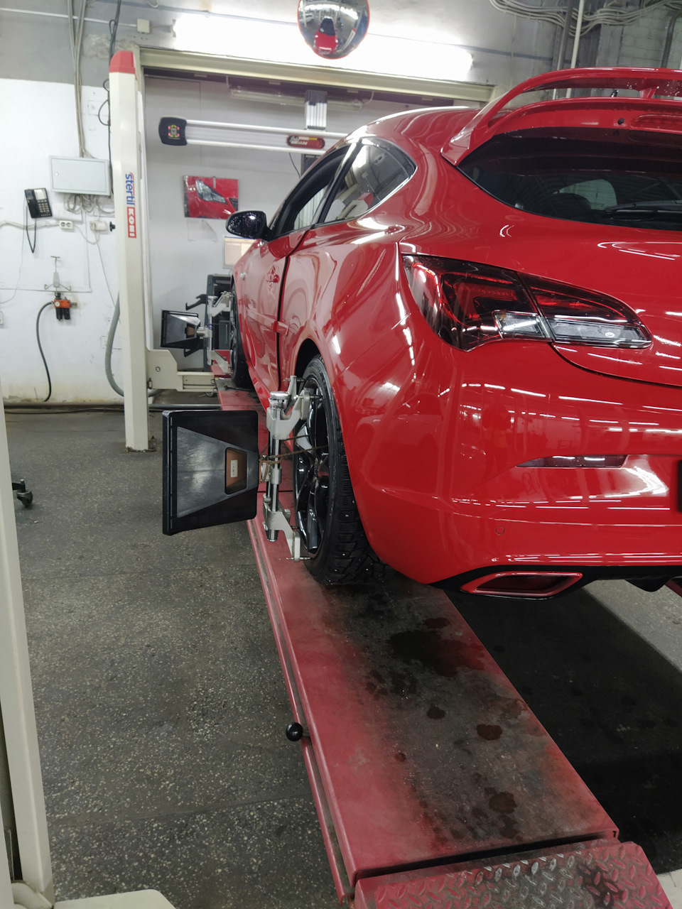 Photo from the logbook Opel Astra J GTC