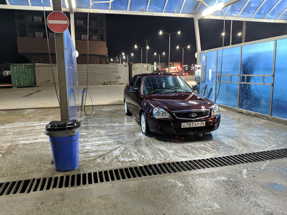 Помыл перед свадьбой — Lada Приора седан