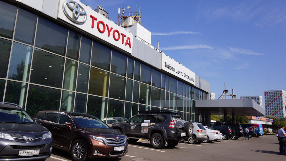 Снова приехал в Тойота Отрадное — Toyota Land Cruiser Prado 150-series
