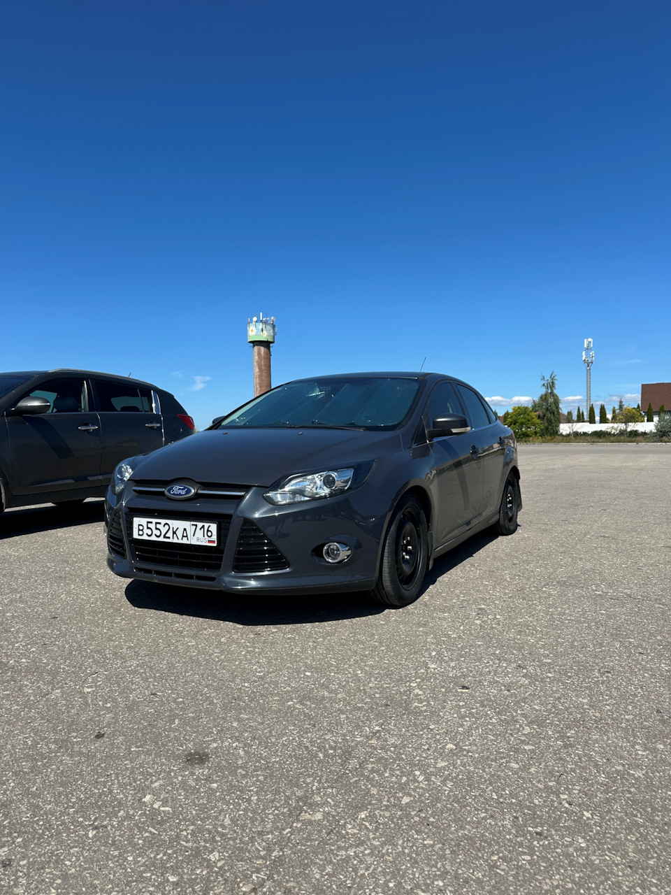 Посадка на 205/55/16 самый сок ☺️ — Ford Focus Sedan III