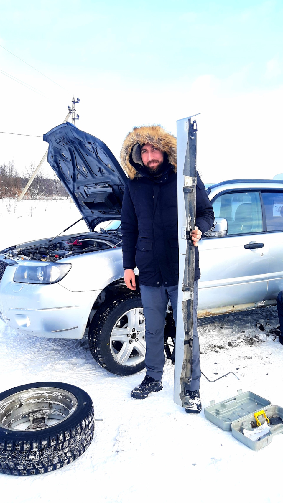 Улыбка уже не та 😂 — Subaru Forester (SG)