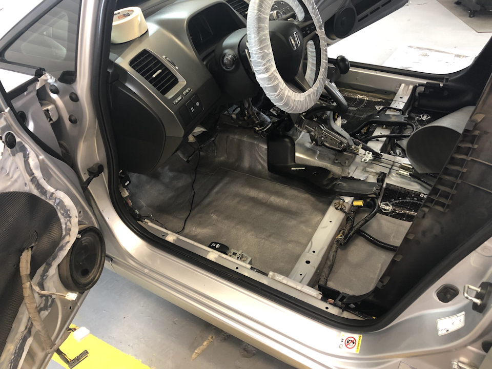 Второй слой StP Барьер 4 КС — Honda Civic 4D (8G)