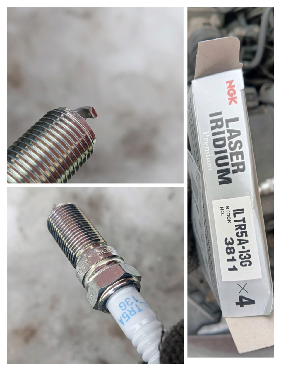 NGK3811 — Mazda 6 (1G) GG. Запчасти на фото: ILTR5A13G