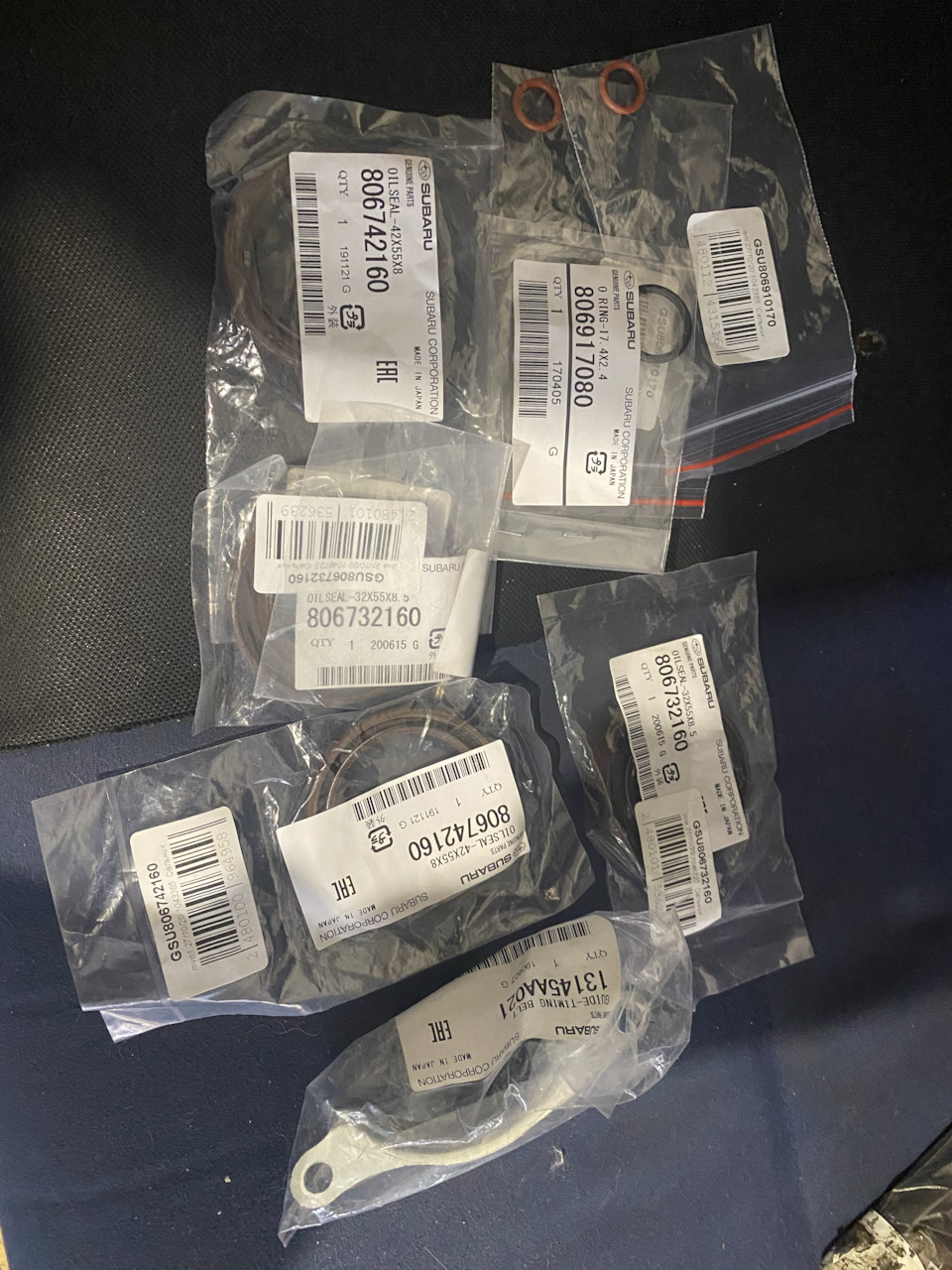 Фото в бортжурнале Subaru Impreza (GE/GH). Запчасти на фото: 806917080, 170405, 806742160, 191121, 806732160, 919002, 191216