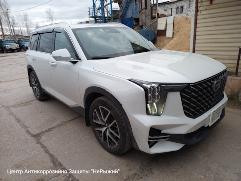 Распыляемый герметик на GAC GS8 — блог об антикоррозийной обработке авто