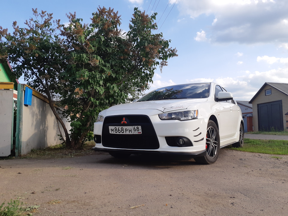 Photo from the logbook Mitsubishi Lancer X