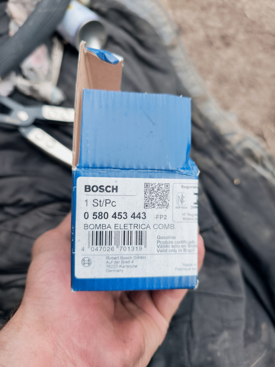 0 580 453 443 Топливный насос BOSCH | Запчасти на DRIVE2