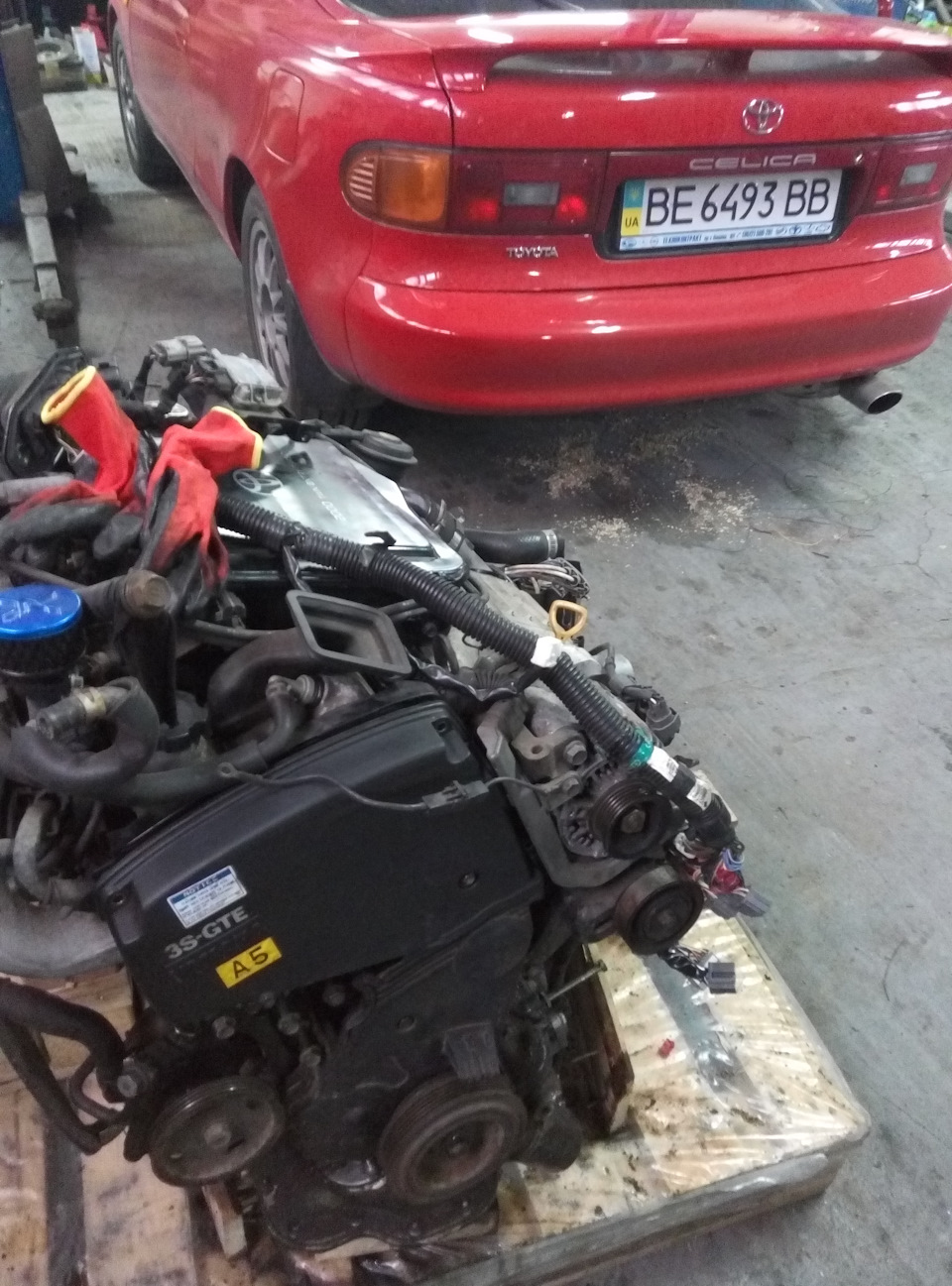 Фото в бортжурнале Toyota Celica (180)