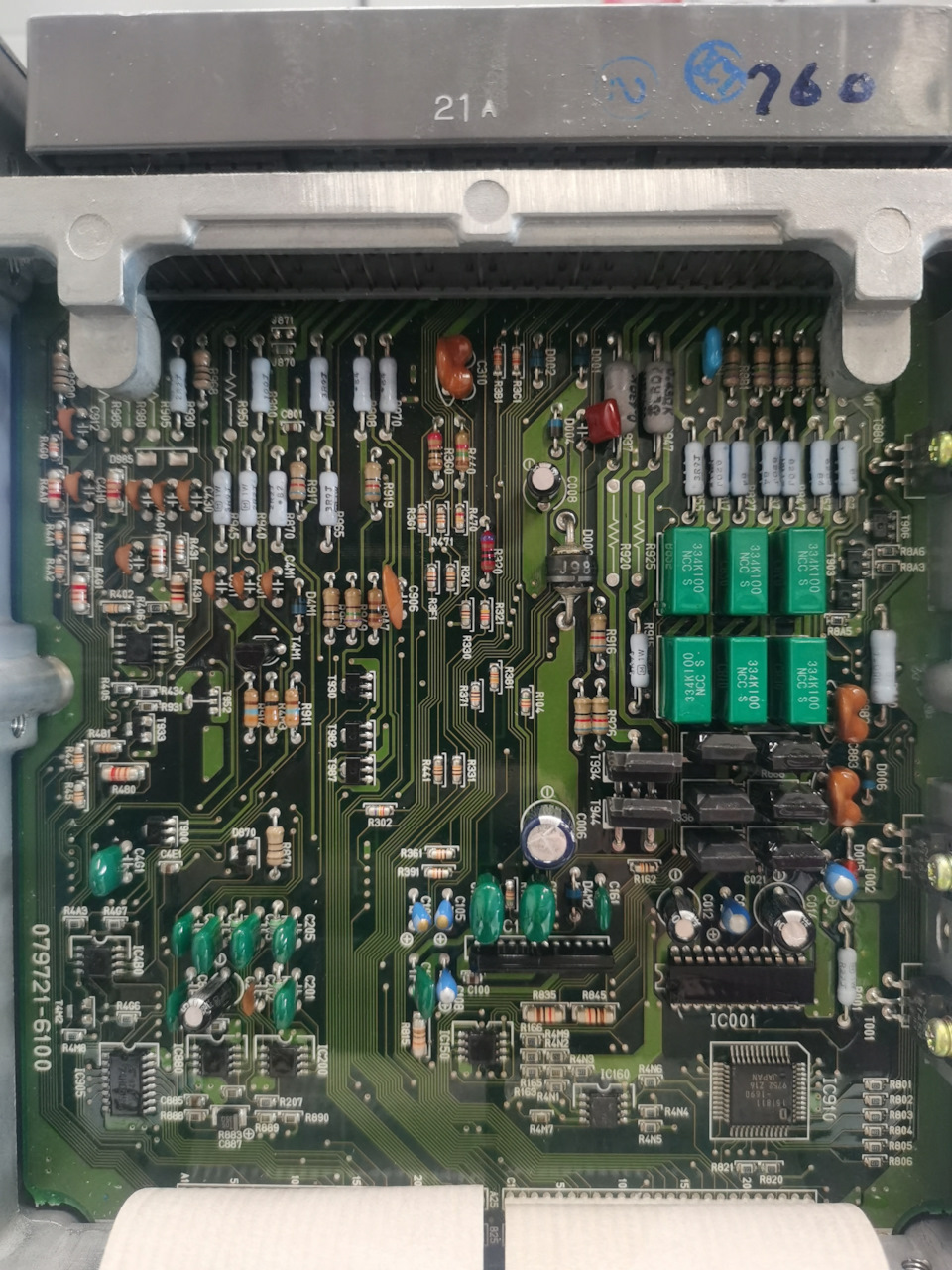 Mazda Xedos 9 1997, engine 2.3L KJ-ZEM, ECU DENSO KJ1618881B