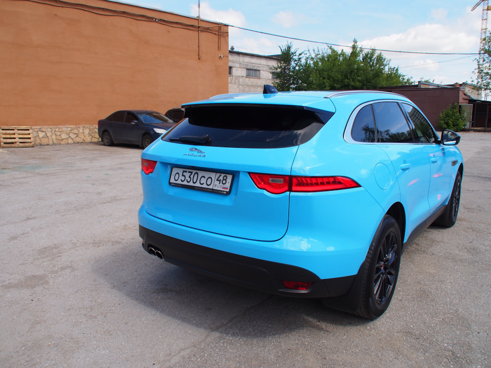 Фото в бортжурнале Jaguar F-Pace