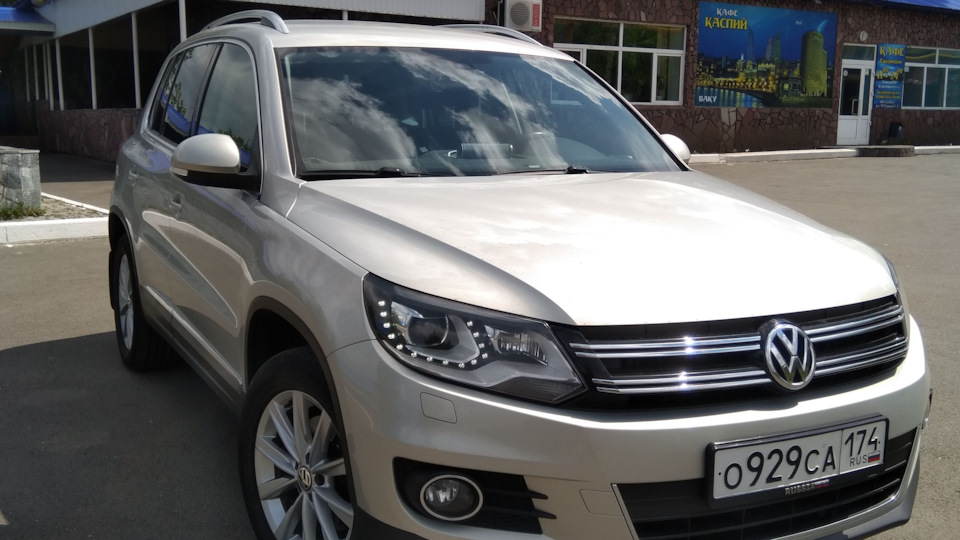 Volkswagen Tiguan Любимая машина жены.