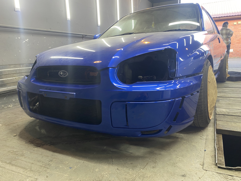 На базе 😎 — Subaru Impreza WRX (GD/GG)