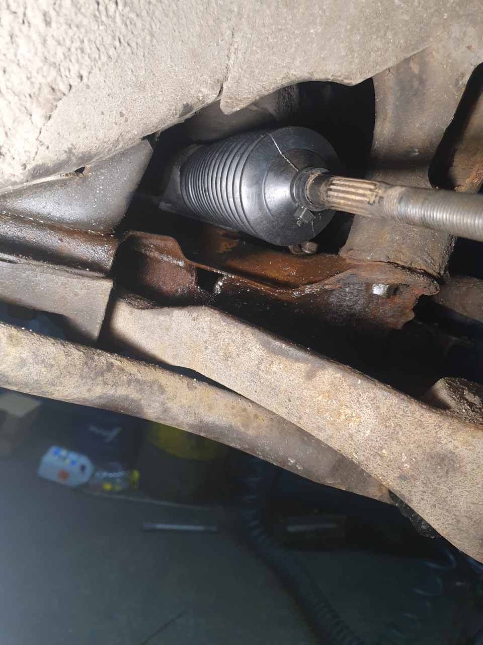 Пока так… буду искать рейку — Dodge Stratus (1G)