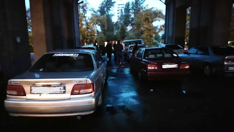 Сама встреча CarinaClub38)) — Toyota Carina (7G)