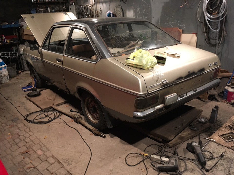 Форд замена диска сцепления — Ford Escort Mk2