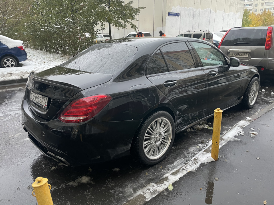 Фото в бортжурнале Mercedes-Benz C-Class (W205)