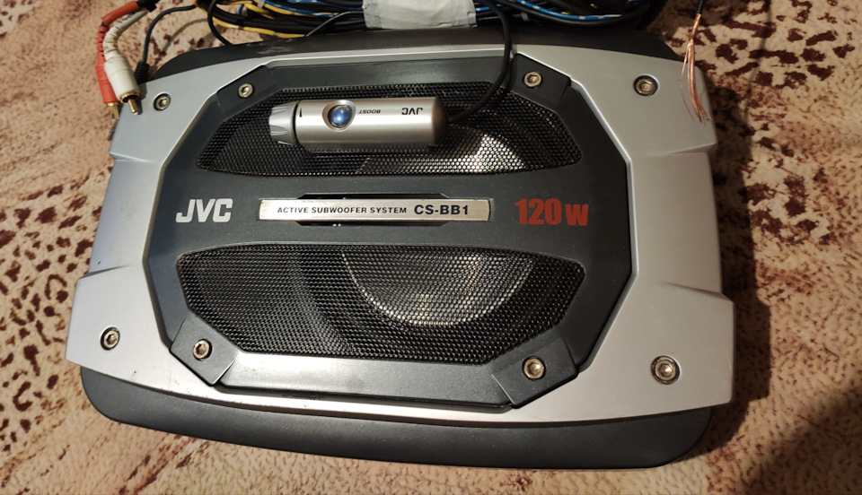 Активный сабвуфер JVC CS-BB1. Б/у | 10 000 ₽ в городе Уссурийск