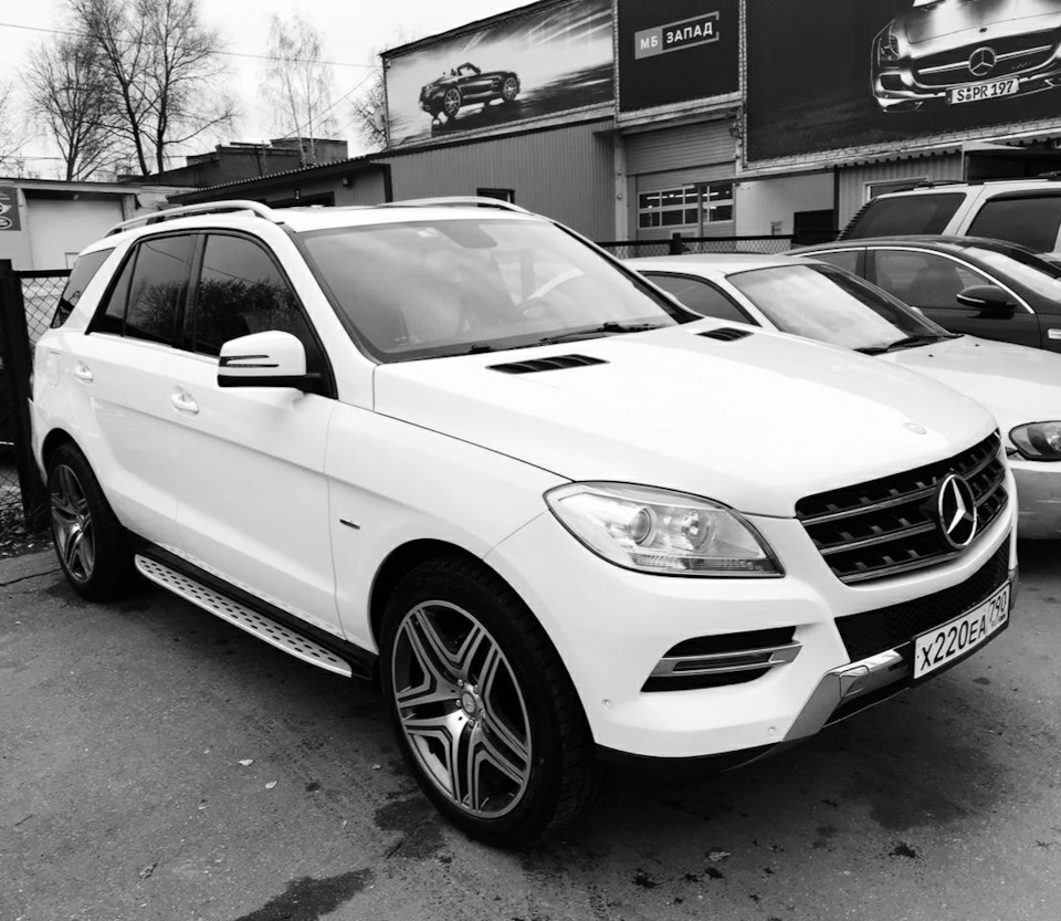 Фото в бортжурнале Mercedes-Benz M-Class (W166)