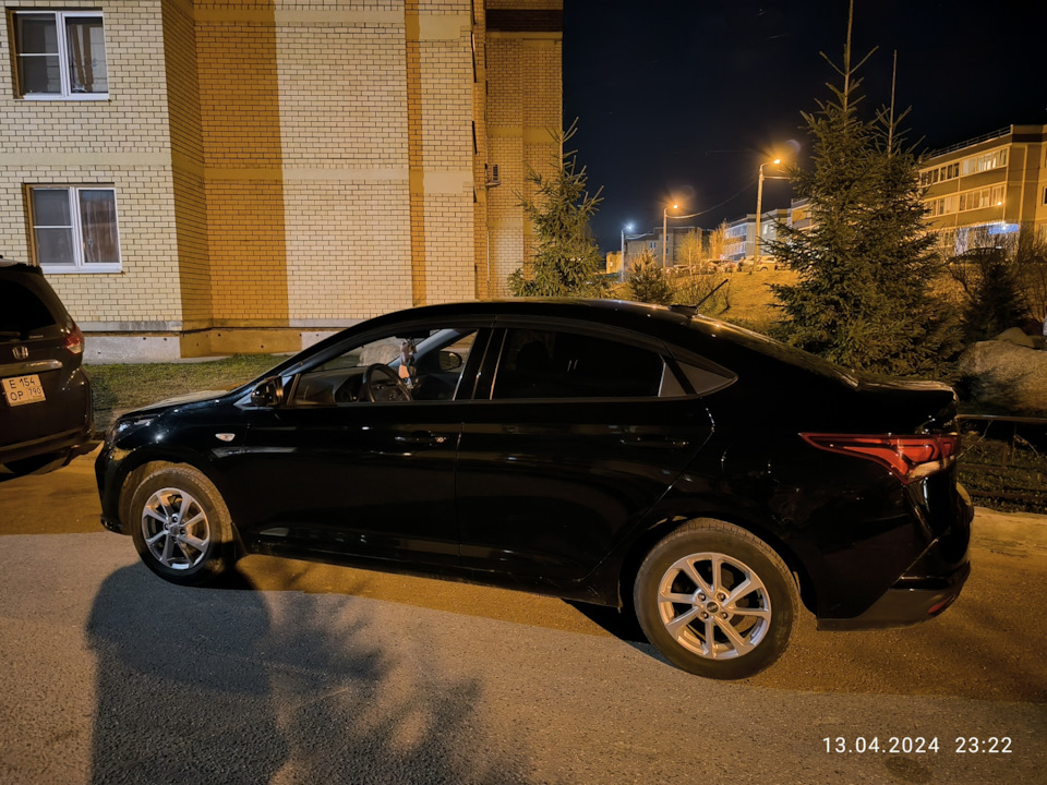 Photo from the logbook Hyundai Solaris (2G)