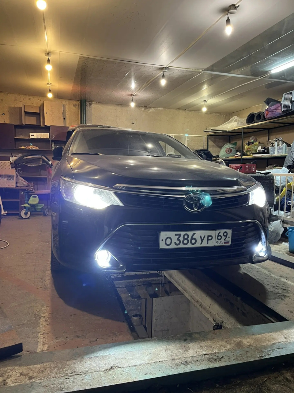 После — Toyota Camry (XV50)