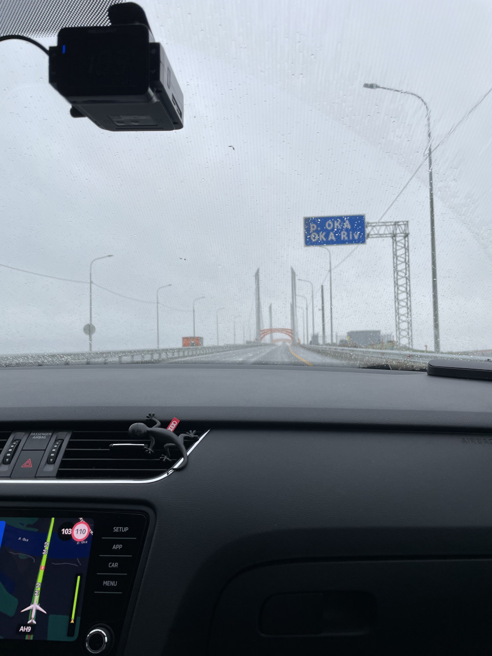 Гонял с женой в Казань по м12 в первые дни открытия. — Skoda Octavia A7 Mk3