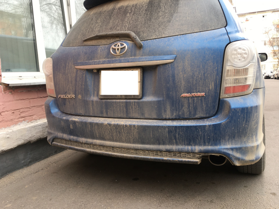 Фото в бортжурнале Toyota Corolla Fielder (E140)