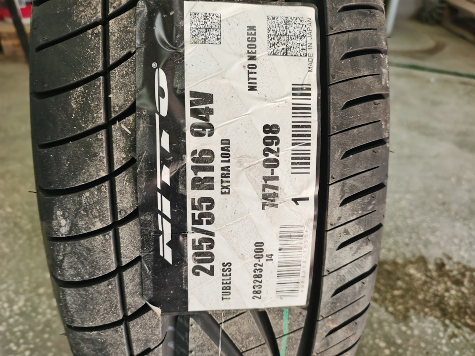 Фото в бортжурнале Honda Freed (1G). Запчасти на фото: Nitto NeoGen