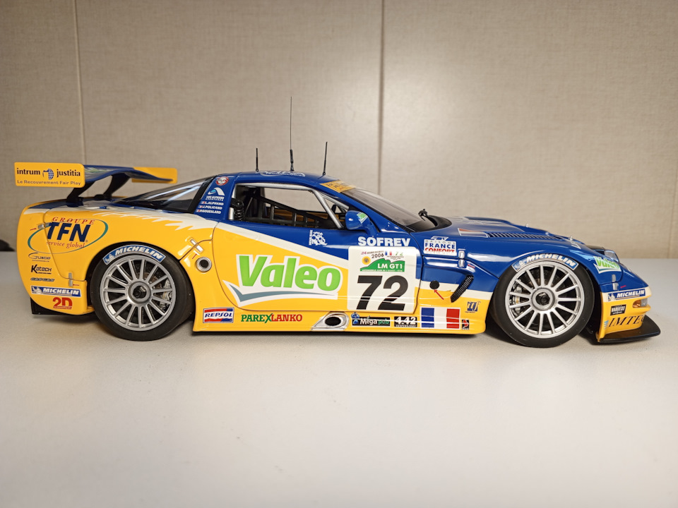 CHEVROLET CORVETTE C5R LEMANS 2006 3RD PLACE /GT1 CLASS.1/18