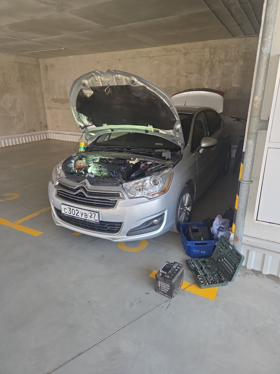 Photo from the logbook Citroen C4 L