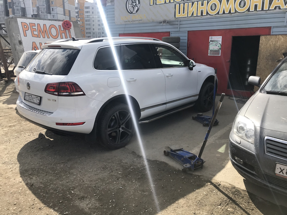 Фото в бортжурнале Volkswagen Touareg (2G)