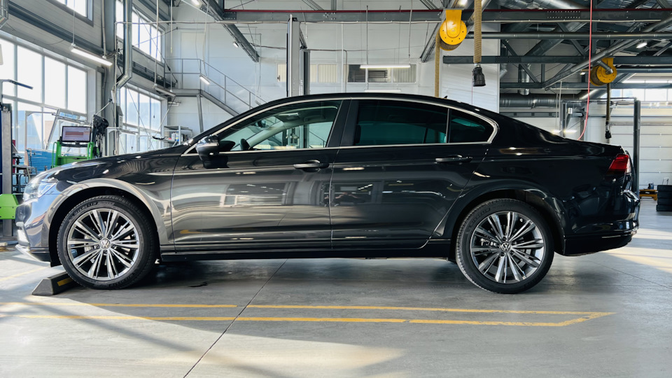 До — Volkswagen Passat B8