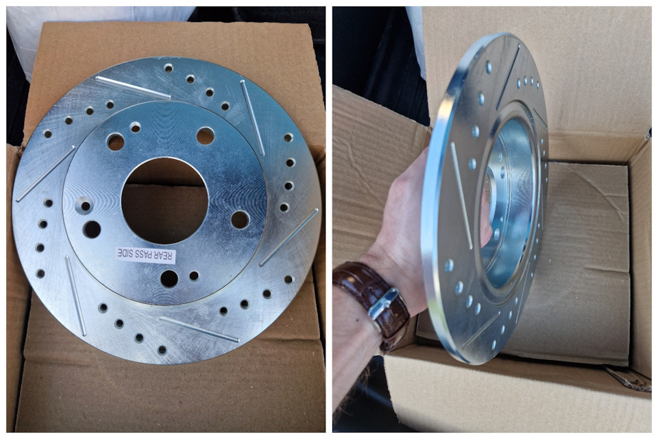 Задние диски Power Stop Z23 — Honda Civic Hatchback (10G)