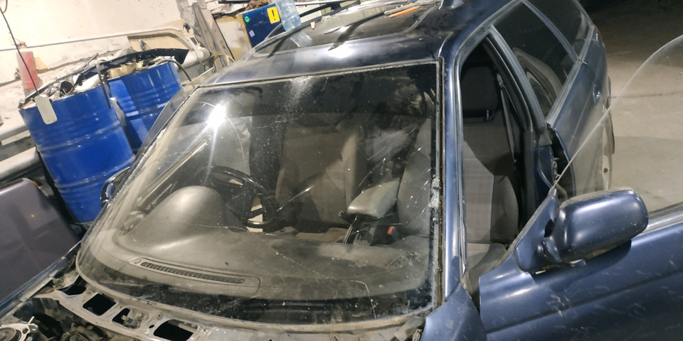 Старое стекло… — Subaru Legacy (BD/BG/BK)